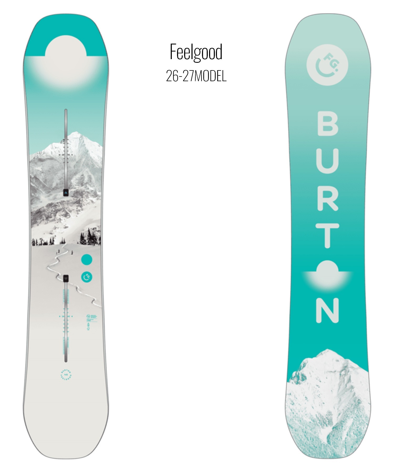 BURTON バートン フィールグッド Feelgood スノーボード 板 オール