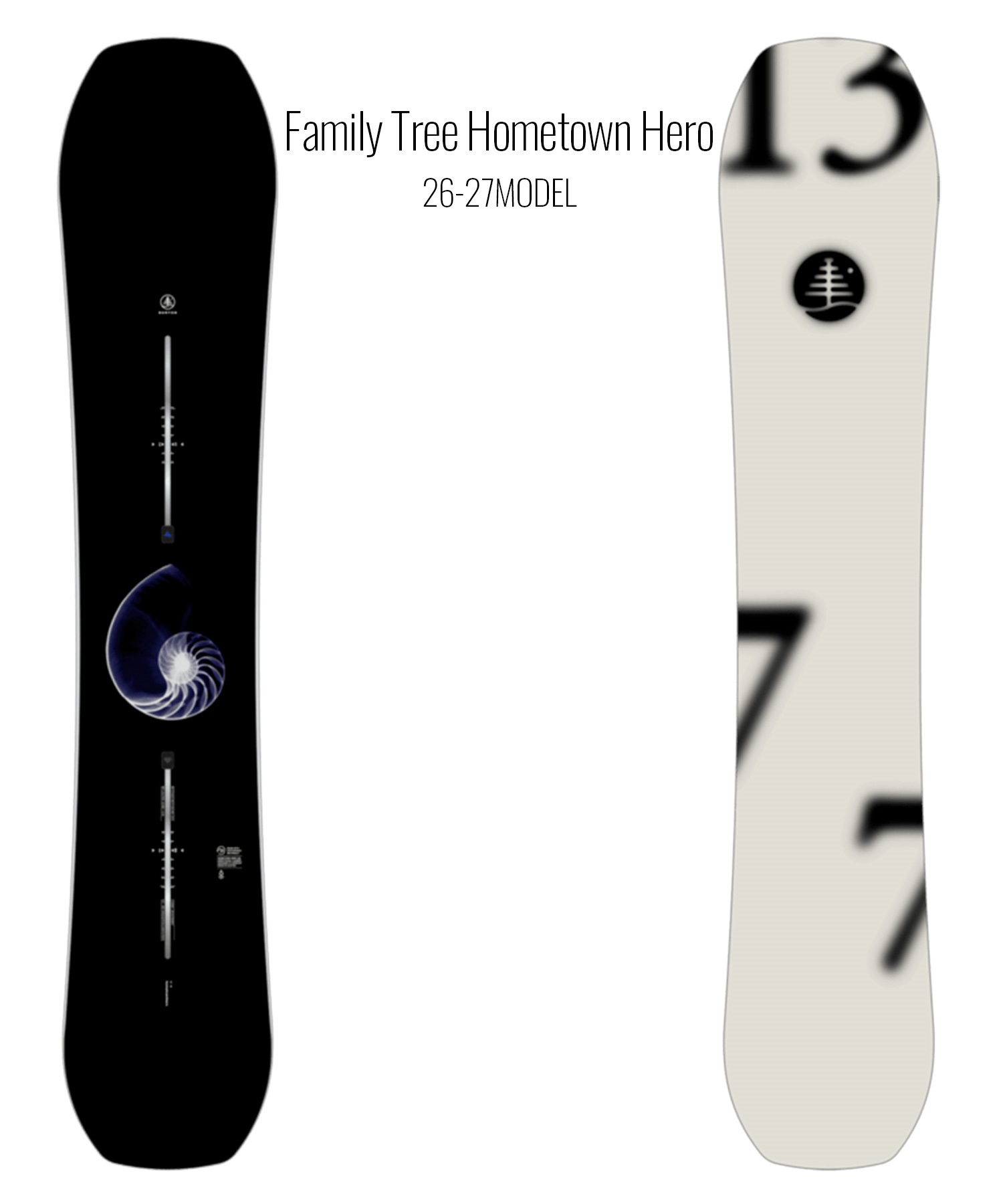 BURTON バートン ファミリーツリー ホームタウンヒーロー Family Tree