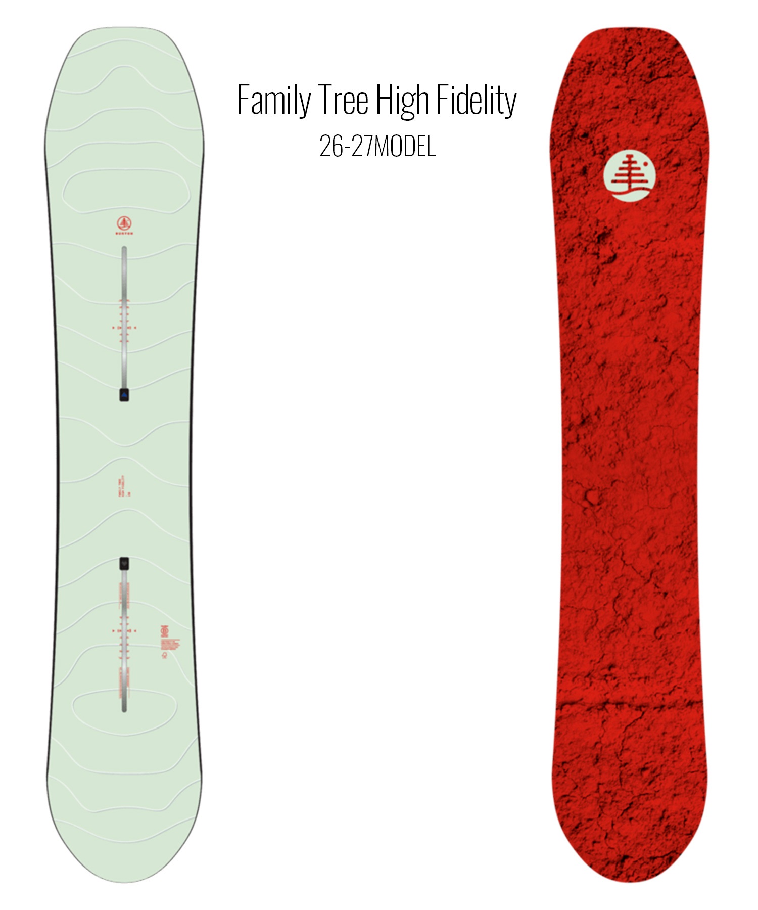 burton family tree wave tracer flying v snowboard Custom Mens 2026 162CM Jungle Rowdy lines Burton Family Tree Wave Tracer