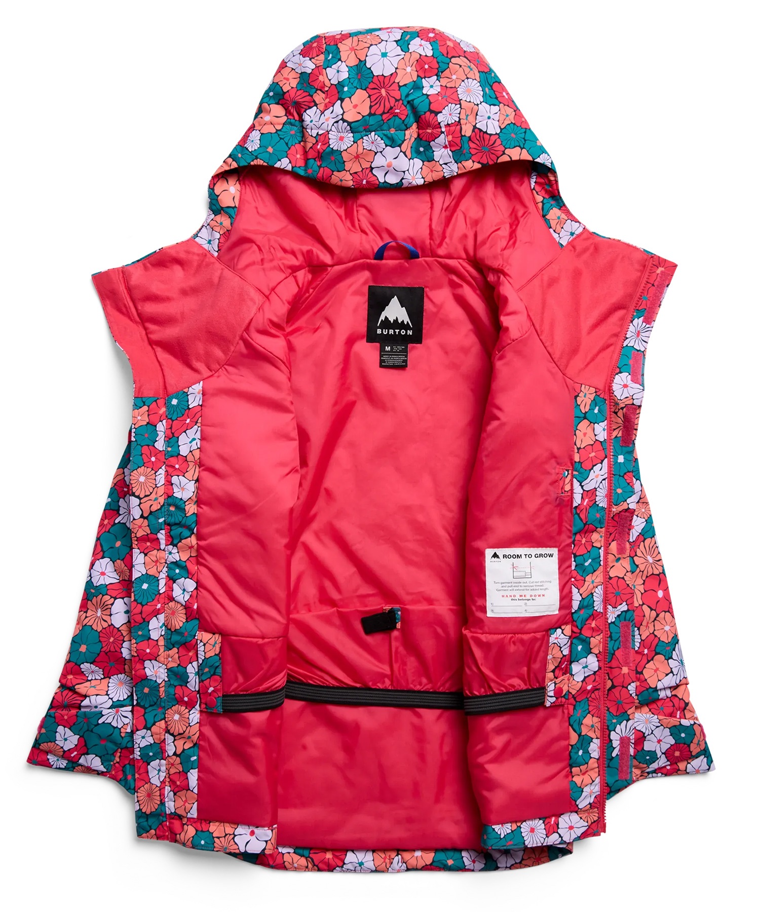 BURTON★バートン★花柄スキーウェアジャケットM★スノーボードレディース女性 BURTON バートン スキマー ジャケット Skimmer 2L Jacket スノーボード