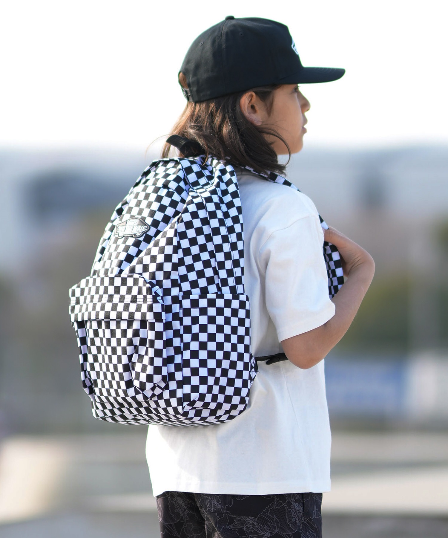 VANS バンズ バックパック リュック キッズ ジュニア OS Grom Check