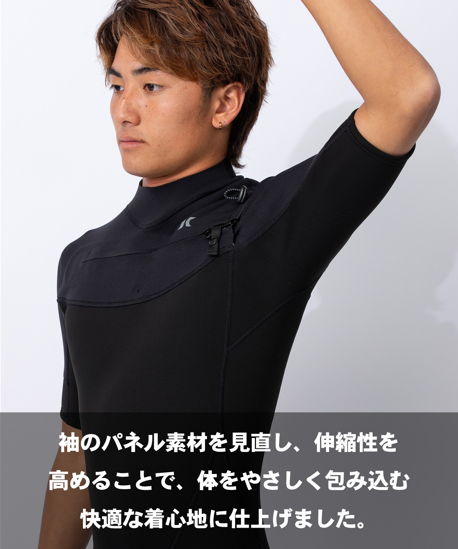 HURLEY ハーレー チェストジップ アドバンテージプラス MZSPAD26