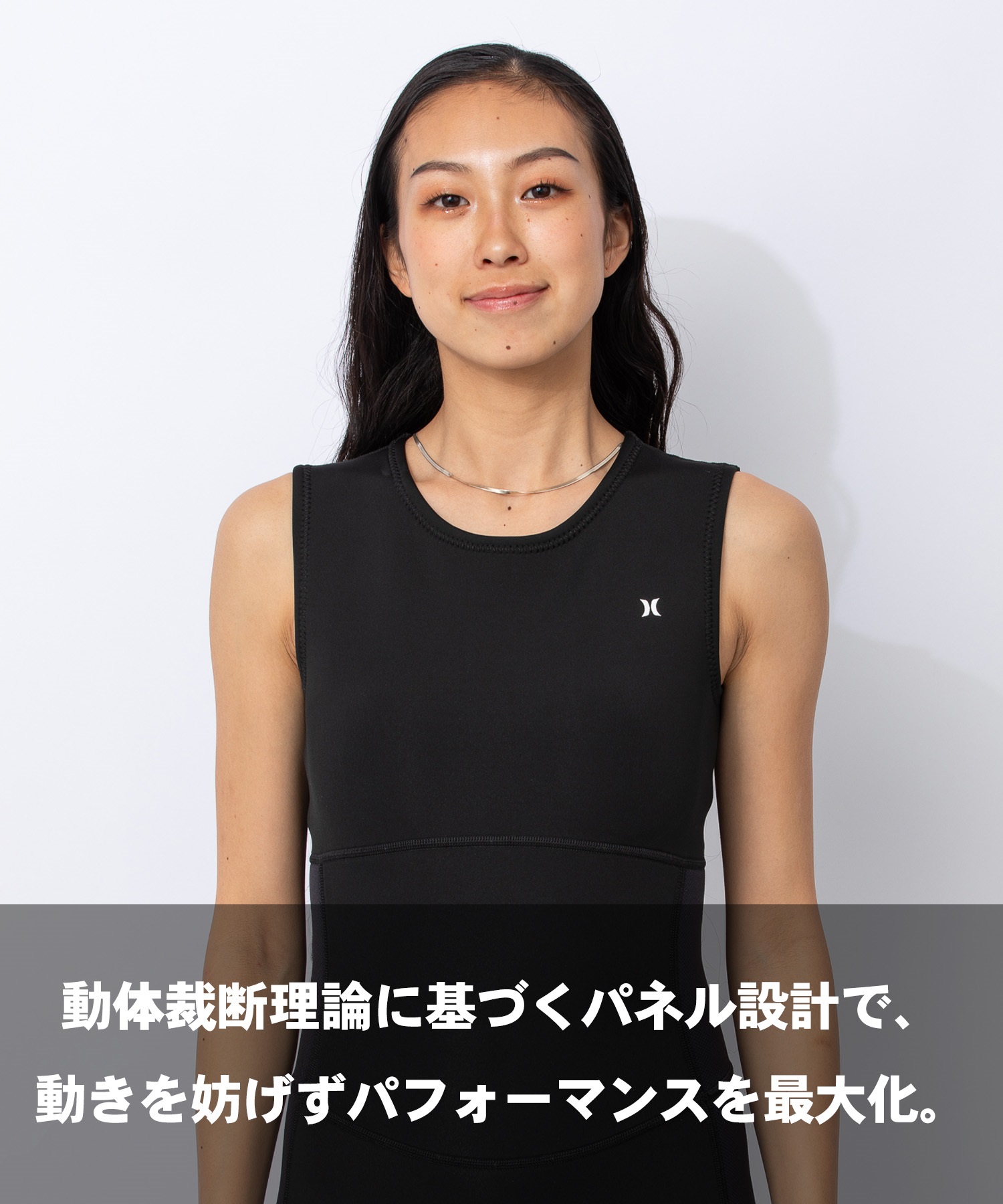 HURLEY ハーレー フロントジップ アイコン GZLJIC26 ウェットスーツ