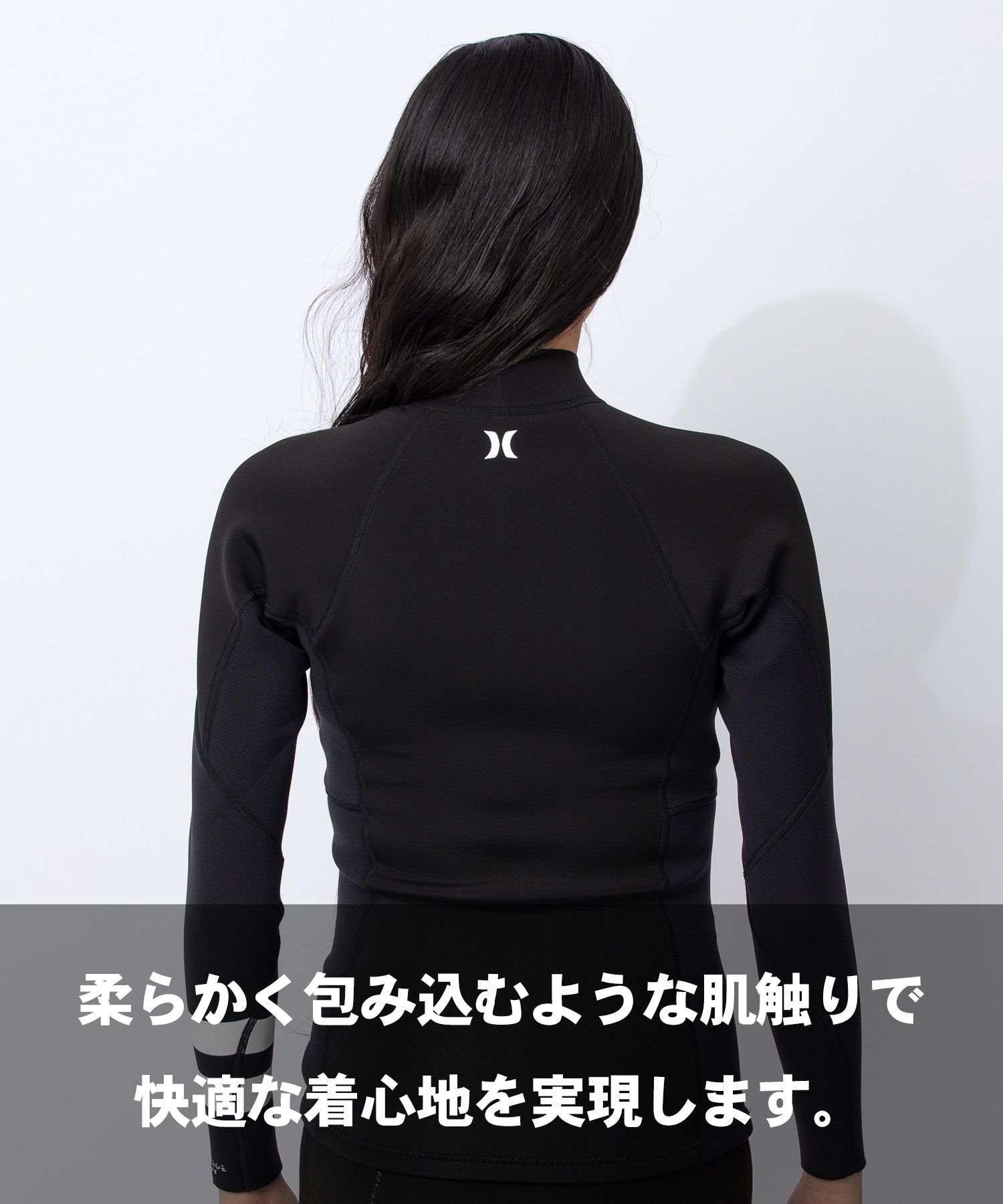 HURLEY ハーレー フロントジップ アドバンテージプラス GZFZJK26