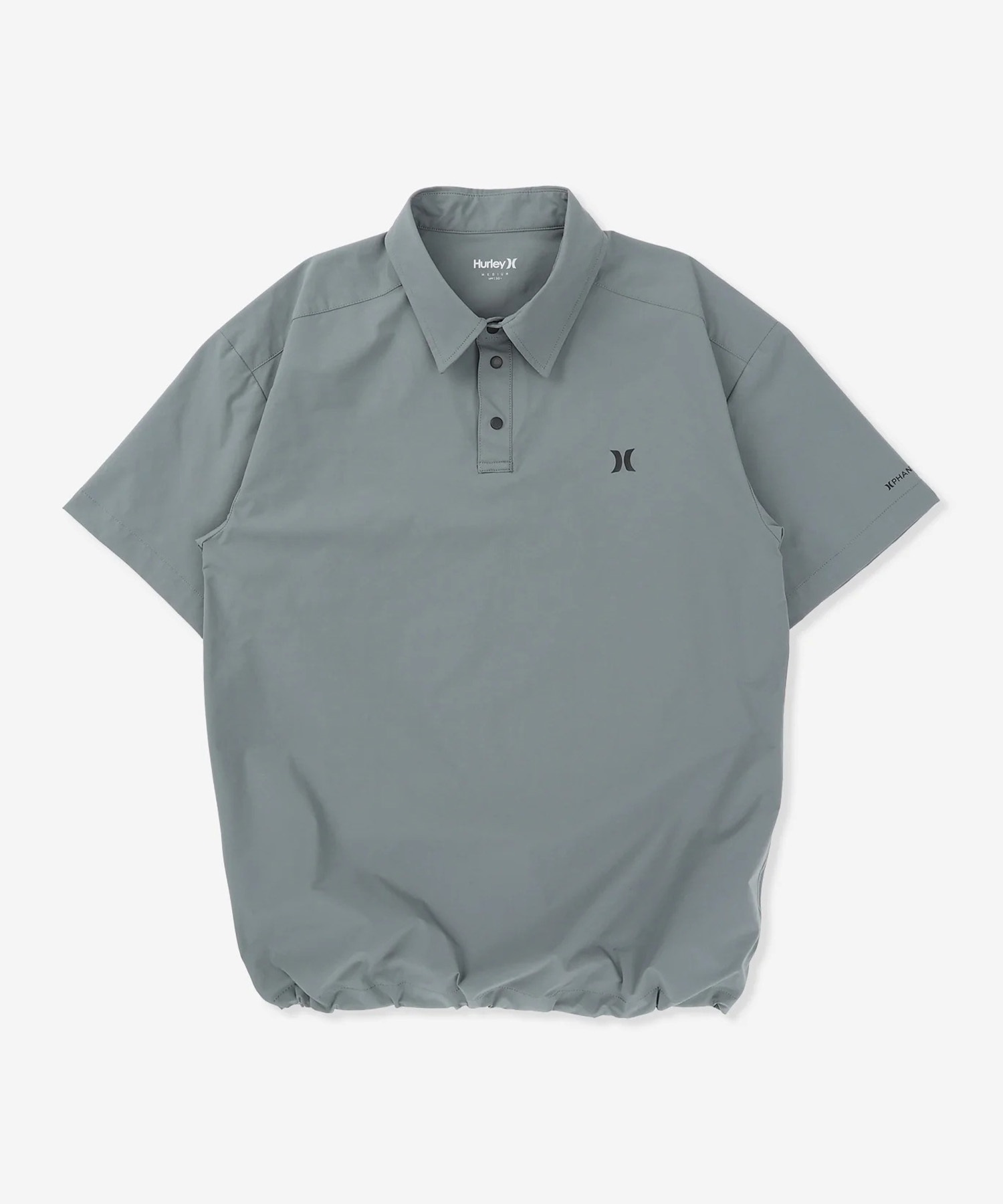 Hurley ハーレー ポロシャツ メンズ オーバーサイズ PHANTOM WOVEN ICON OVERSIZED POLO MUWV261004(PRB-M)
