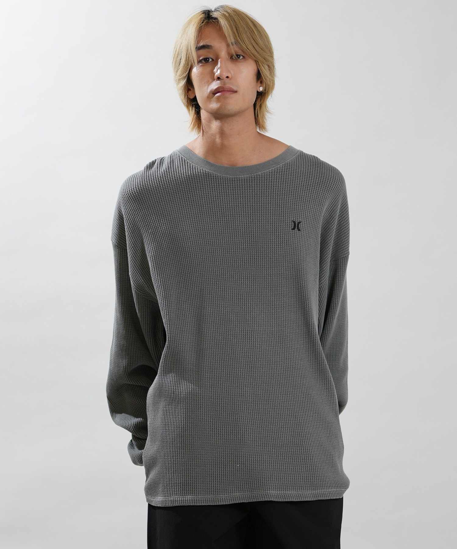 Hurley ハーレー 長袖 Tシャツ ロンT メンズ ワッフルTシャツ THERMAL
