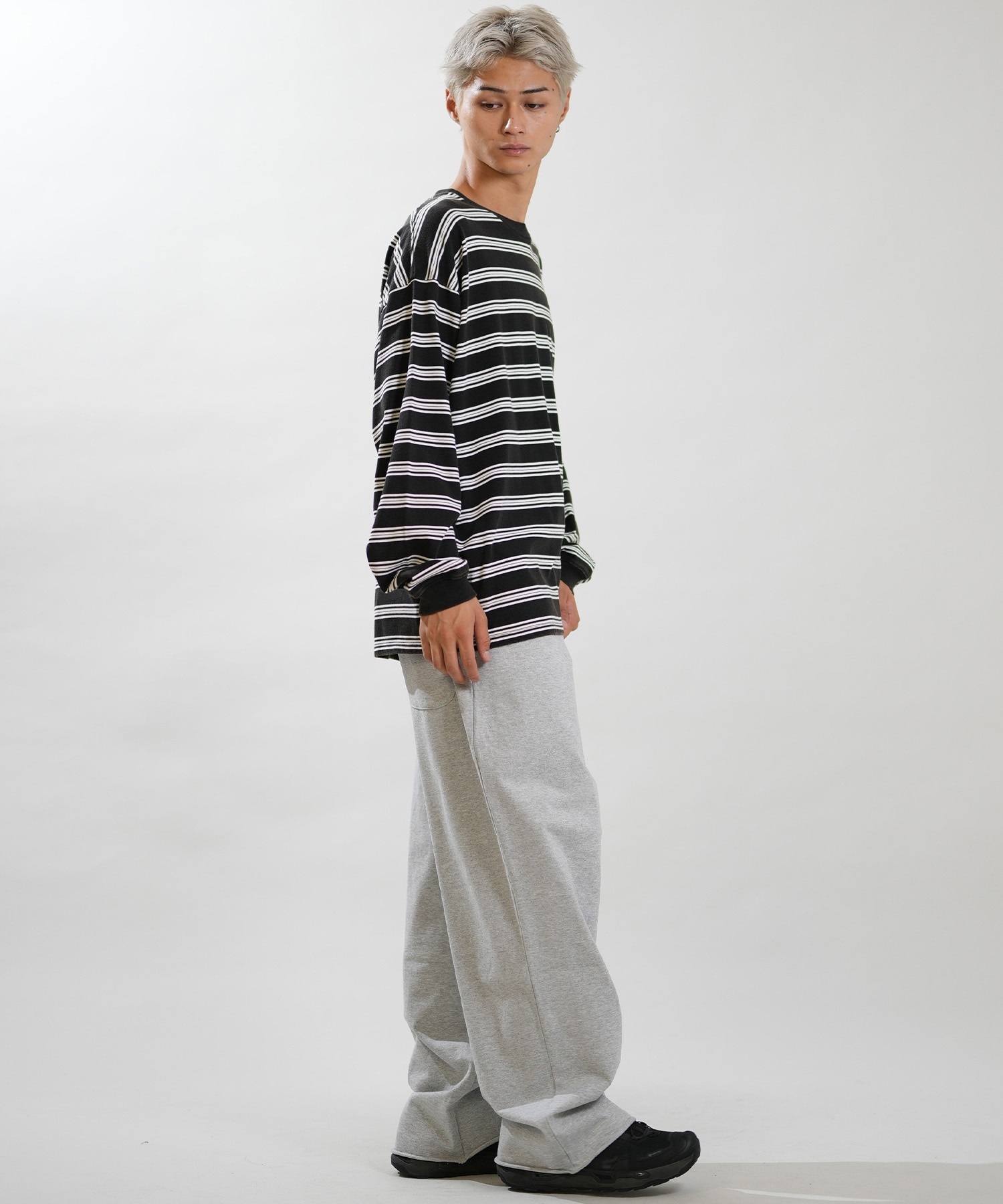 Hurley ハーレー 長袖 Tシャツ ロンT メンズ ボーダー OAO BORDER