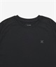 Hurley ハーレー 水着 ラッシュガード 半袖 Tシャツ メンズ UVカット 吸水速乾 水陸両用 MUSS251023(BKBK-M)