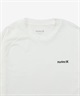 Hurley ハーレー 水着 ラッシュガード 長袖 Tシャツ ロンT メンズ UVカット ストレッチ 疎水性 抗菌防臭 水陸両用 MALS26106P(WHT-M)