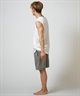 Hurley ハーレー 水着 ラッシュガード タンクトップ メンズ ストレッチ 疎水性 抗菌防臭 水陸両用 MASL26102P(WHT-M)
