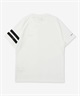 Hurley ハーレー 水着 ラッシュガード 半袖 Tシャツ メンズ UVカット 軽量 ストレッチ 抗菌防臭 疎水 水陸両用 MASS26101P(WHT-M)