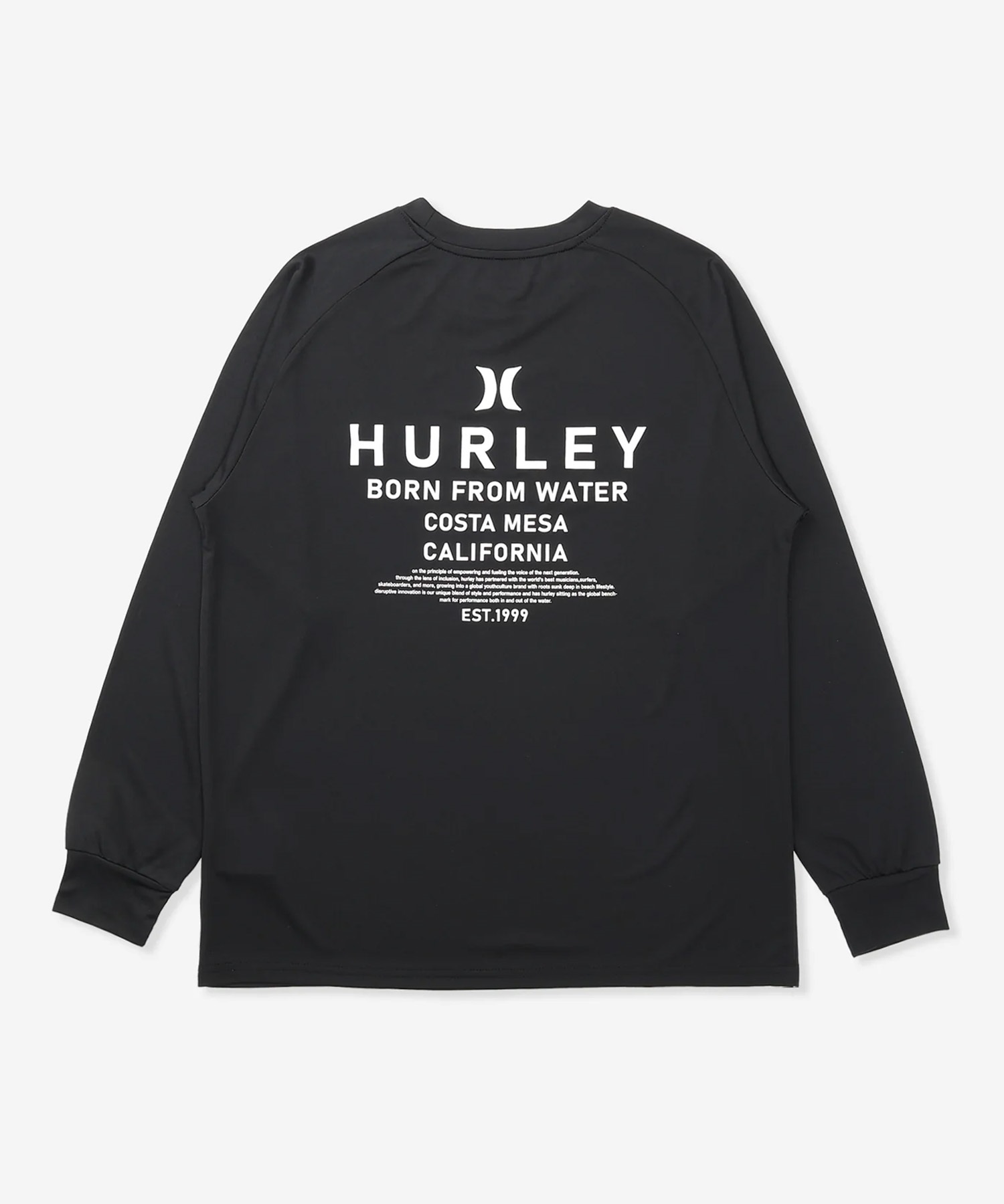 Hurley ハーレー 水着 ラッシュガード 長袖 Tシャツ ロンT メンズ UV