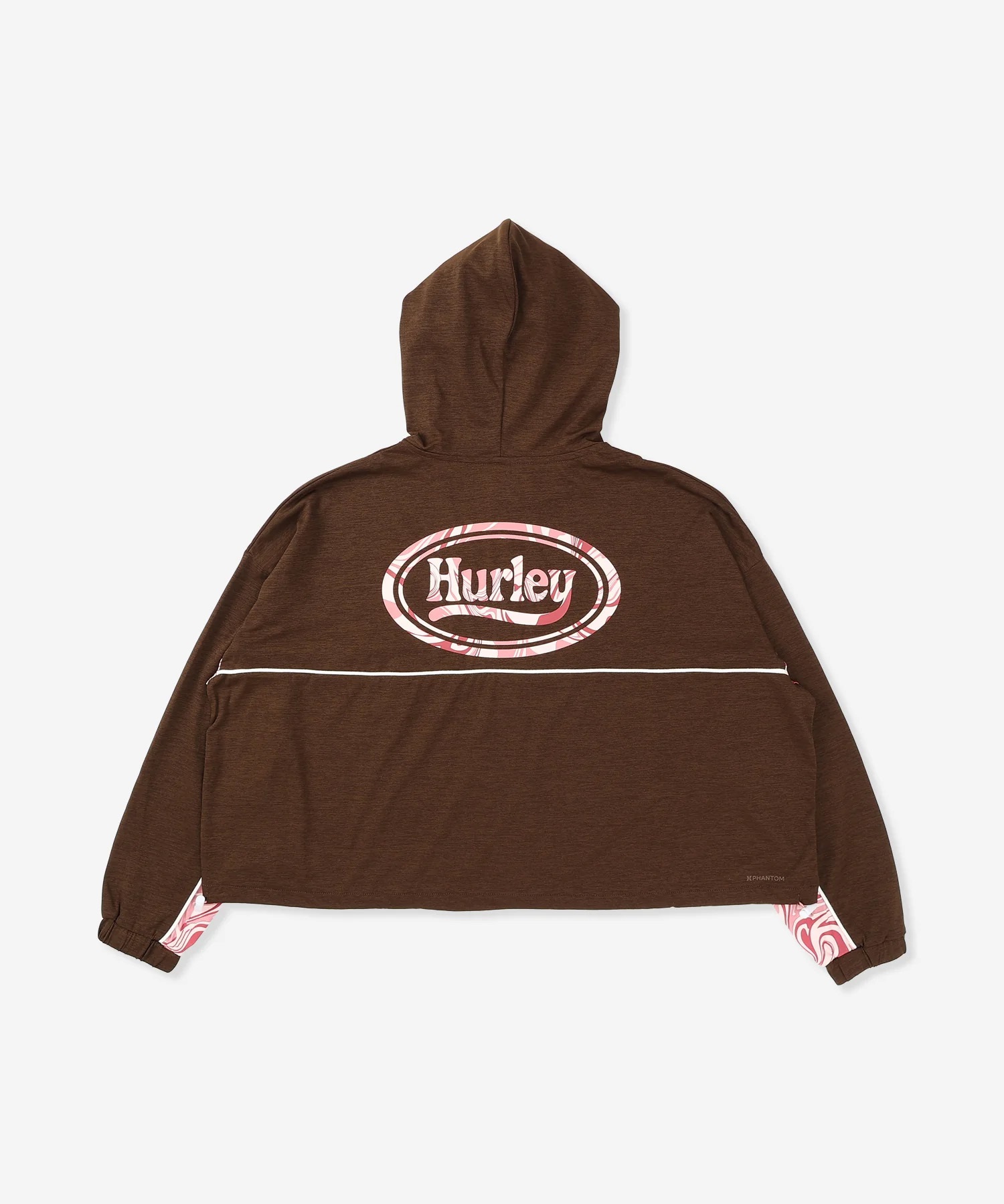 Hurley ハーレー ジップアップ パーカー レディース ショート丈 UV
