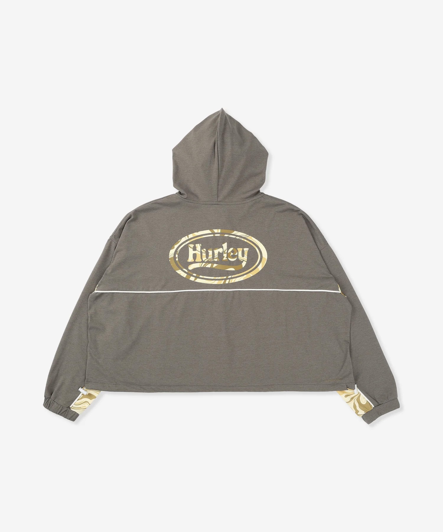 Hurley ハーレー ジップアップ パーカー レディース ショート丈 UV