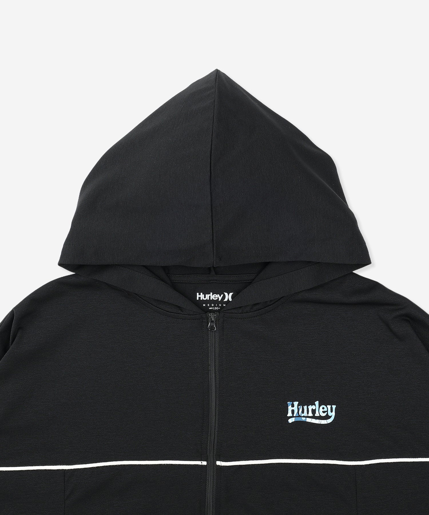 Hurley ハーレー ジップアップ パーカー レディース ショート丈 UV
