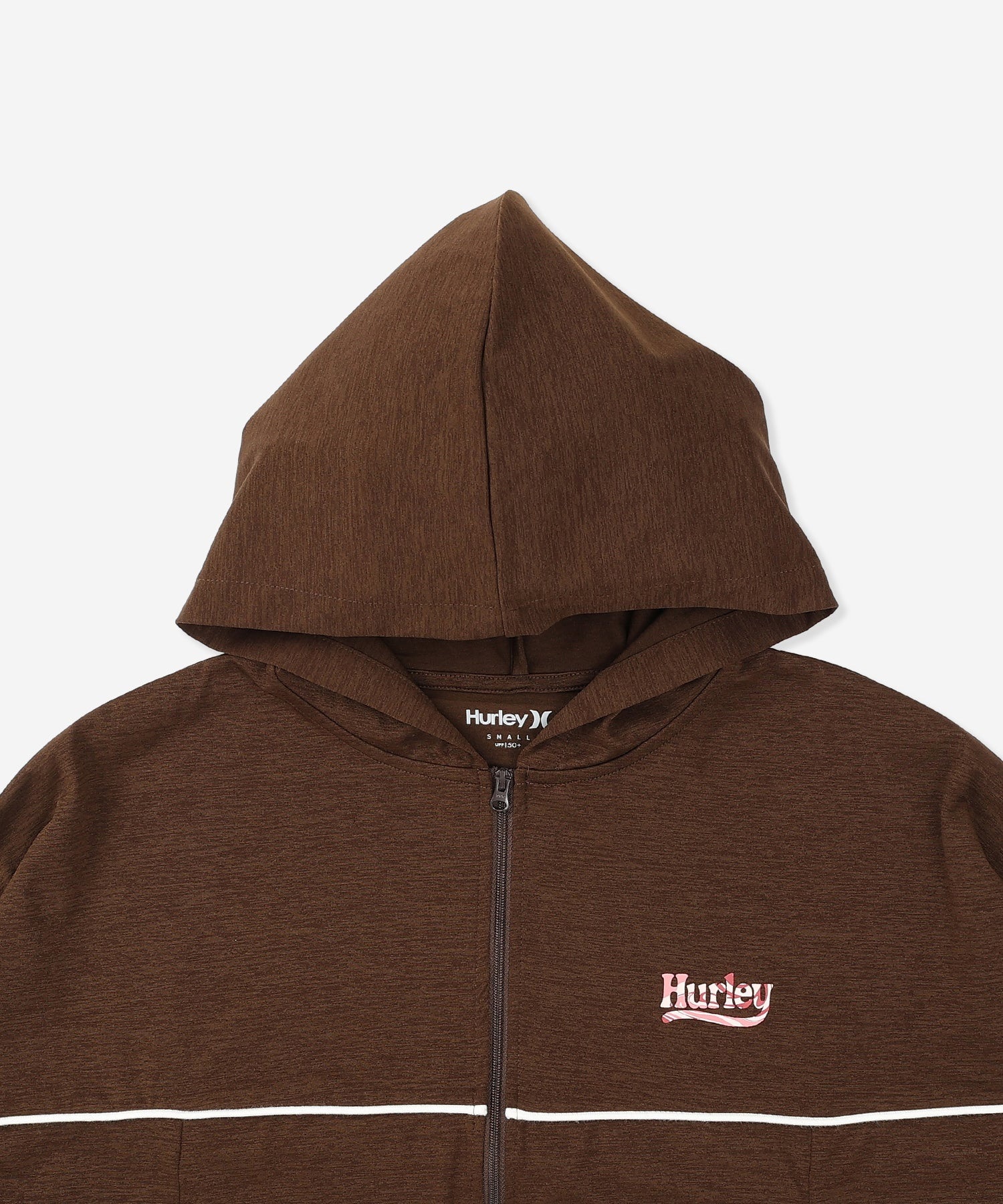 Hurley ハーレー ジップアップ パーカー レディース ショート丈 UV