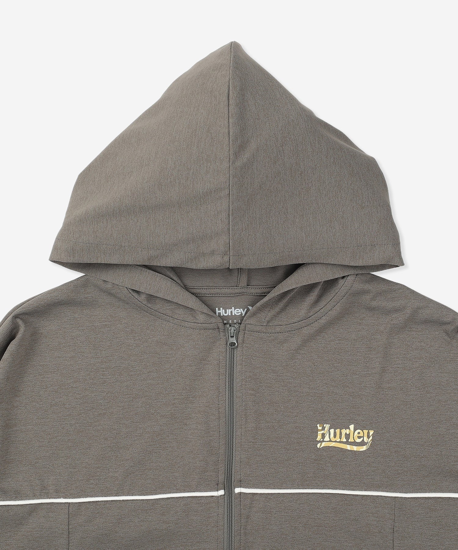 Hurley ハーレー ジップアップ パーカー レディース ショート丈 UV