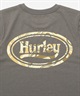 Hurley ハーレー 半袖 Tシャツ レディース ロゴ バックプリント UVカット 吸汗速乾 耐塩素 水陸両用 セットアップ対応 WASS261036 UT(BLK-M)