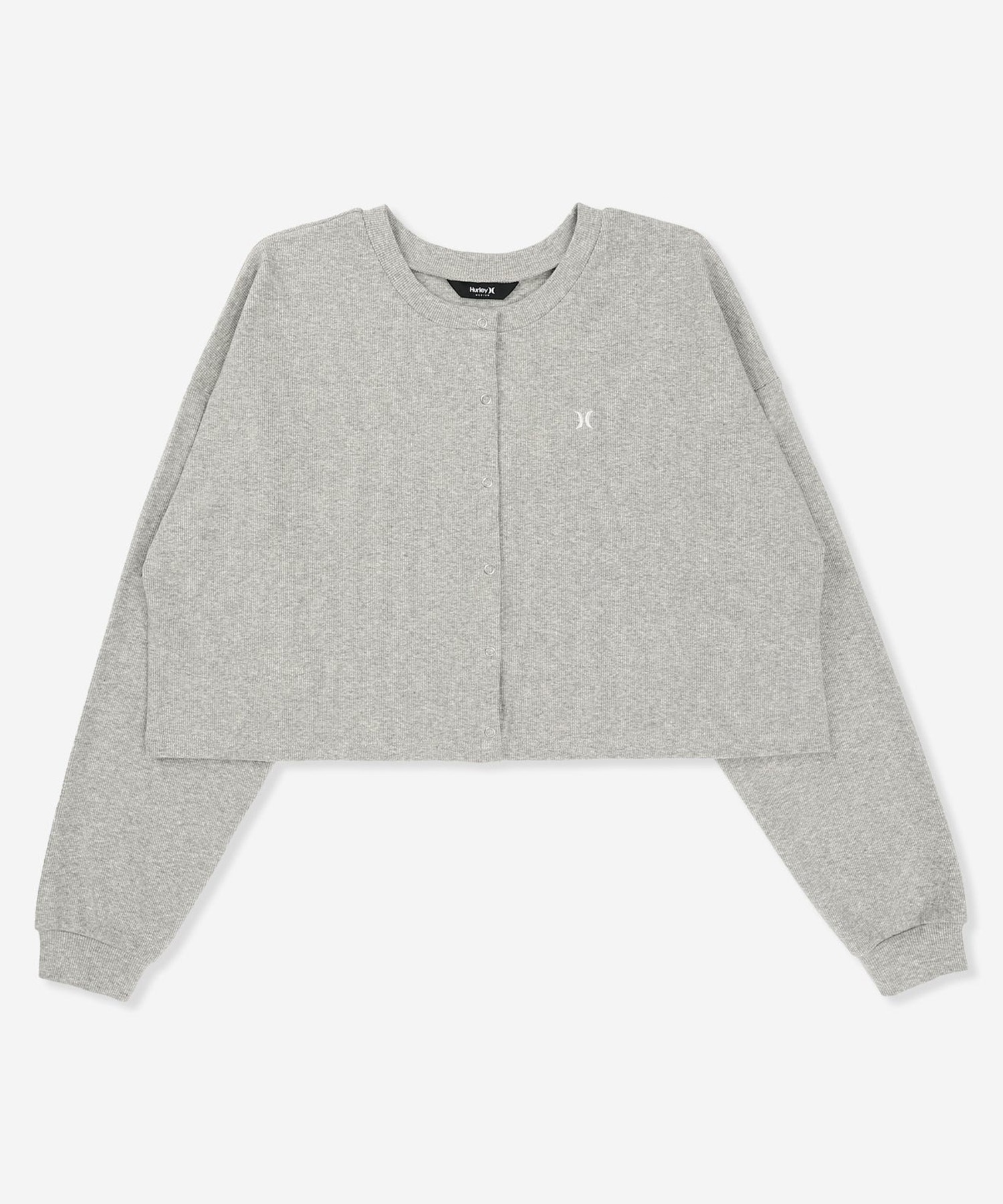 Hurley ハーレー カーディガン レディース クロップド丈 ショート丈 