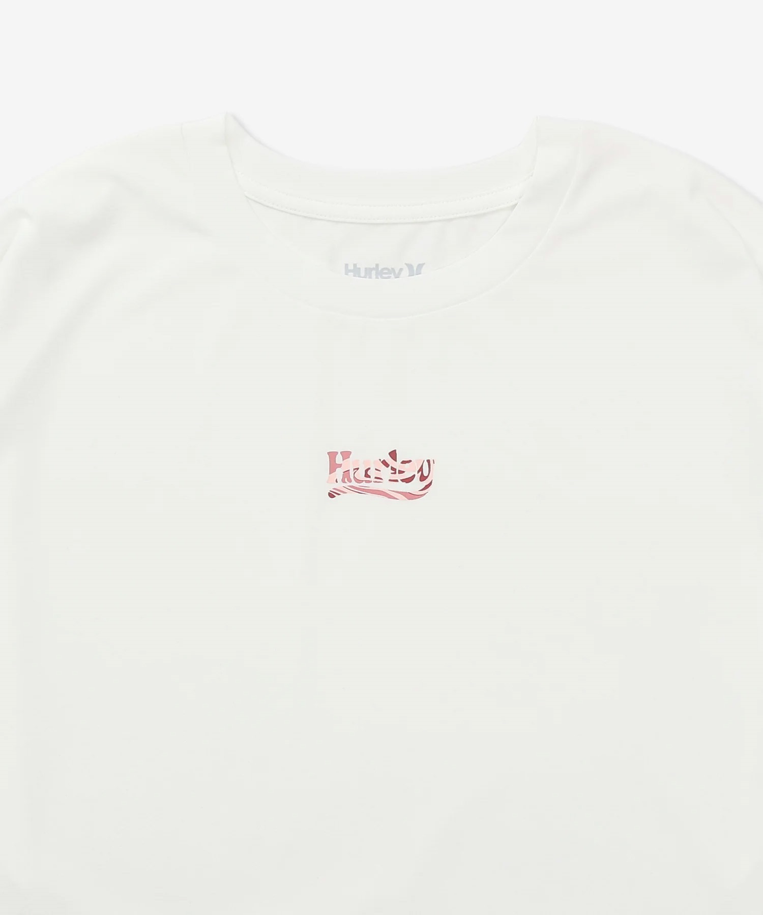 Hurley ハーレー 長袖 Tシャツ ロンT レディース ロゴ ワンポイント UVカット 吸汗速乾 耐塩素 水陸両用 セットアップ対応 WALS261035 UT(BLK-FREE)