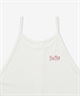 Hurley ハーレー キャミソール タンクトップ レディース ツイスト ストラップ UVカット 吸汗速乾 耐塩素 水陸両用 セットアップ対応 WASL261037 UT(WHT-FREE)