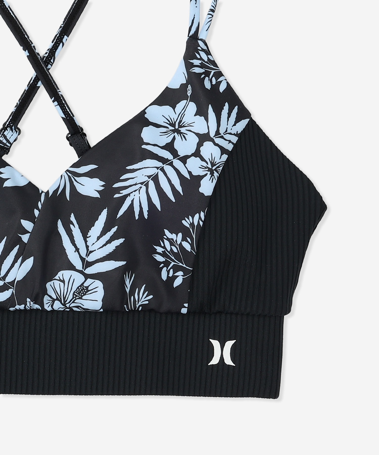 Hurley ハーレー 水着 ビキニ レディース リブ 花柄 スイムウェア RIB