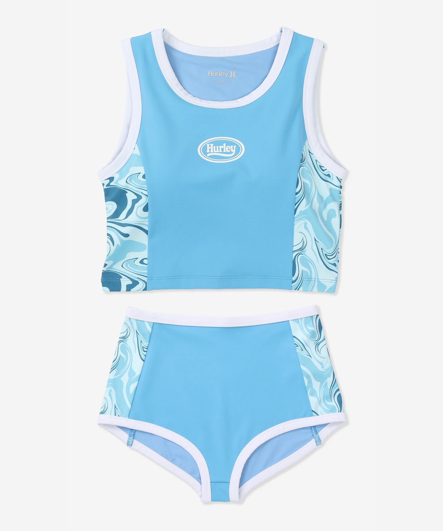 Hurley ハーレー 水着 タンキニ レディース パイピング スイムウェア