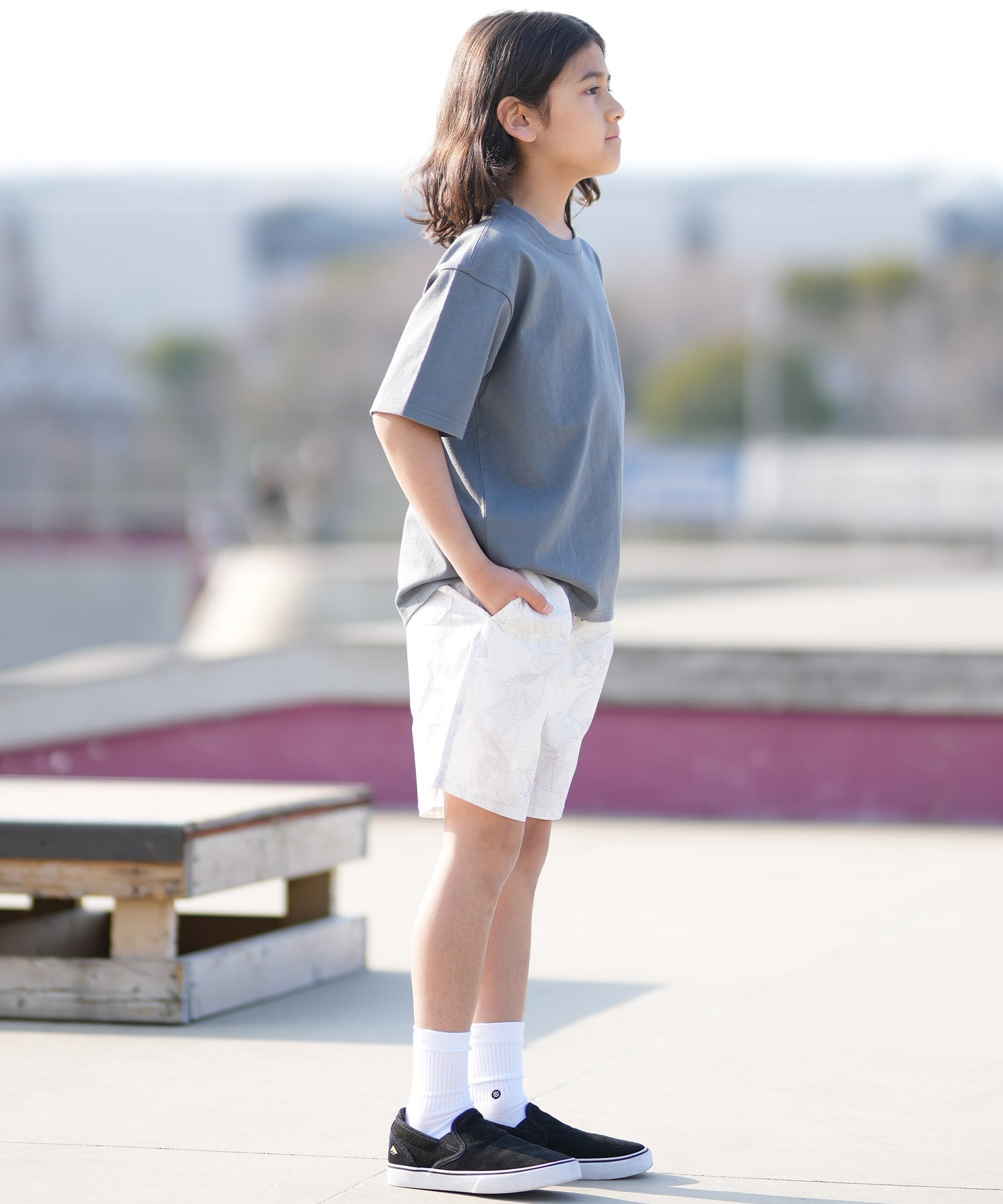 Hurley ハーレー 半袖 Tシャツ キッズ ジュニア 子供 FROM H TO H
