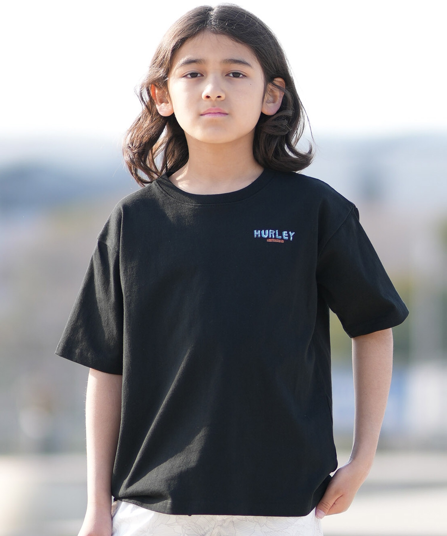 Hurley ハーレー 半袖 Tシャツ キッズ ジュニア 子供 SUNNY CAMP