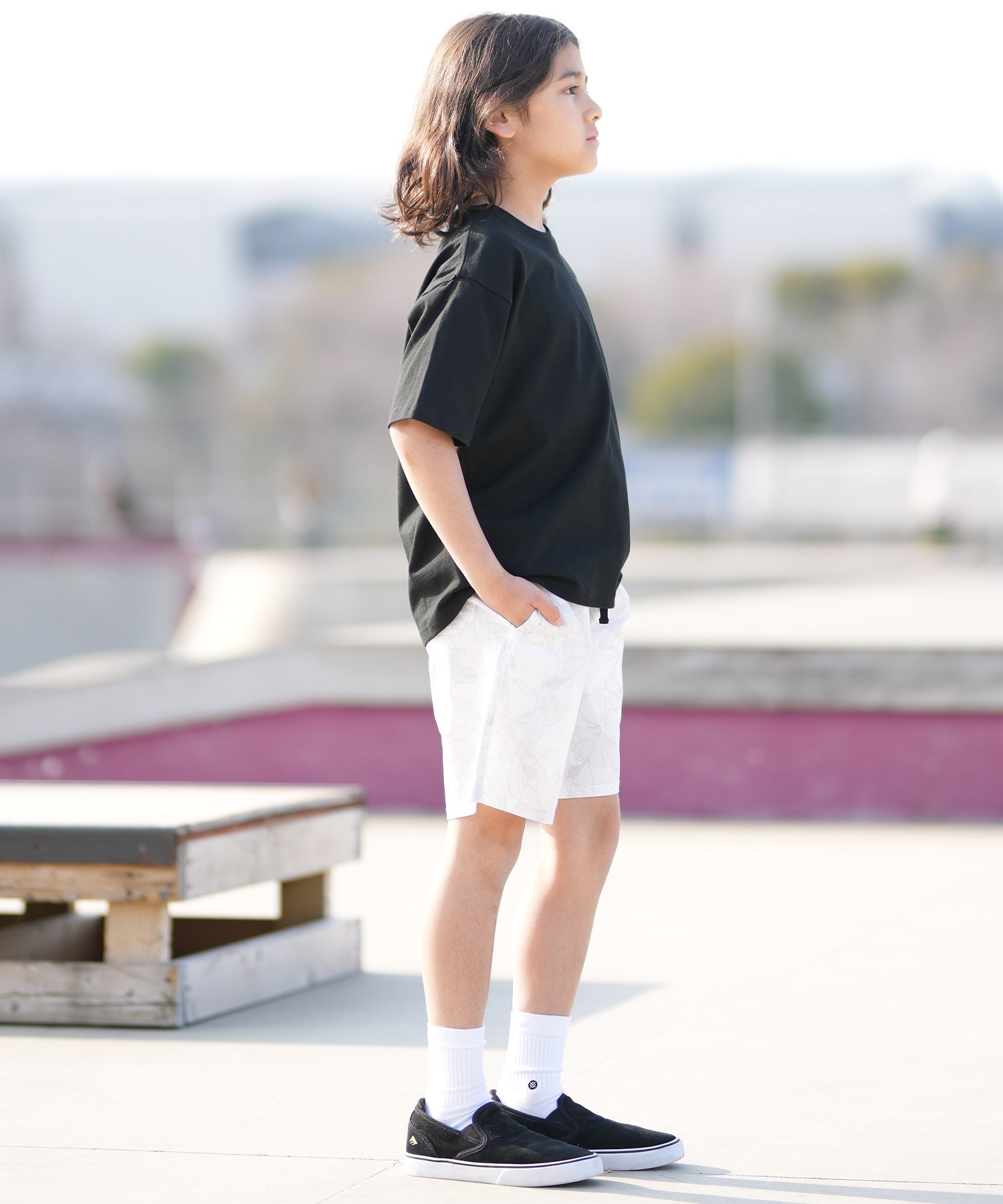 Hurley ハーレー 半袖 Tシャツ キッズ ジュニア 子供 SUNNY CAMP