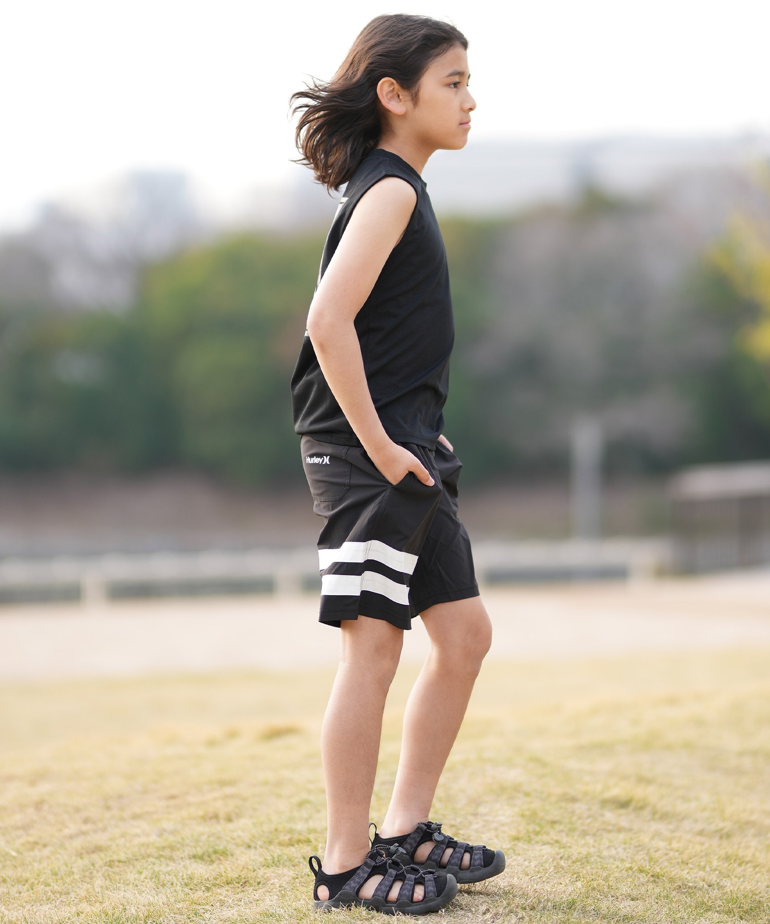 Hurley ハーレー タンクトップ キッズ ジュニア 子供 水陸両用 PTM