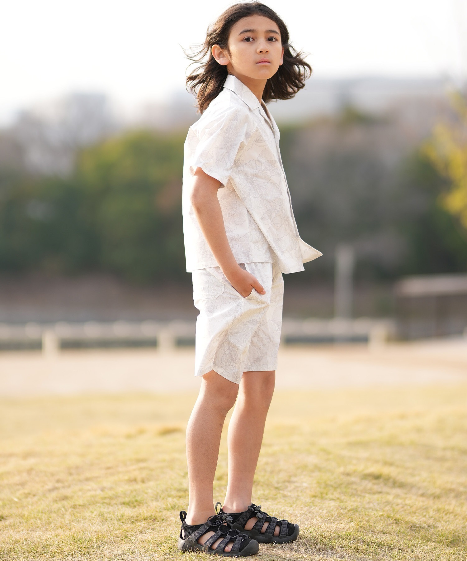 Hurley ハーレー 半袖 シャツ キッズ ジュニア 子供 水陸両用 PTM WVN
