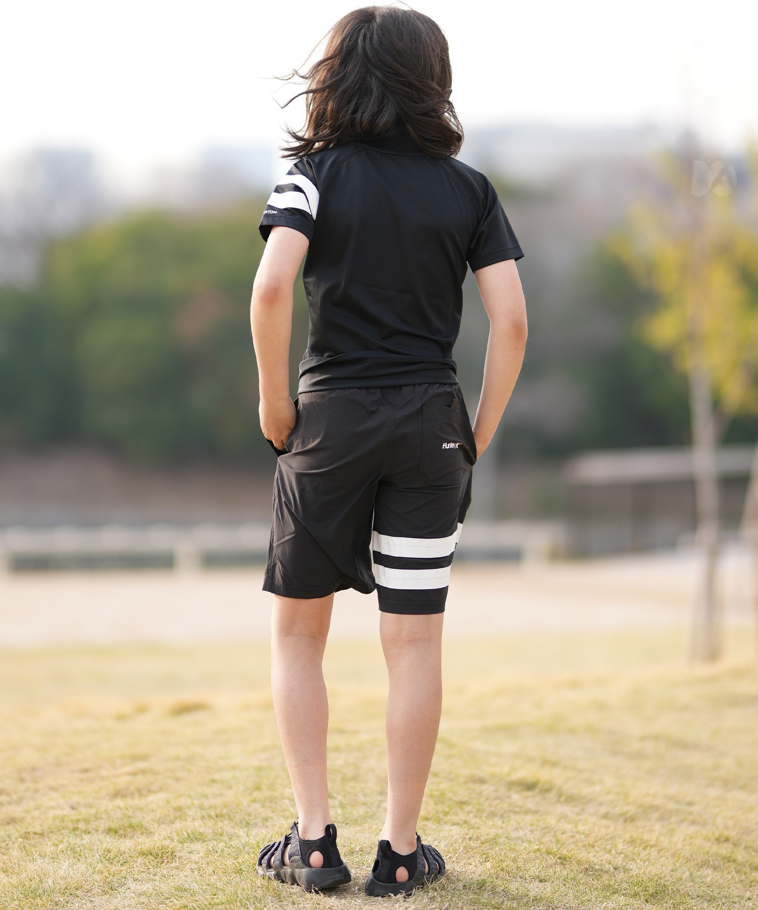 Hurley ハーレー 水着 ラッシュガード 半袖 Tシャツ キッズ ジュニア