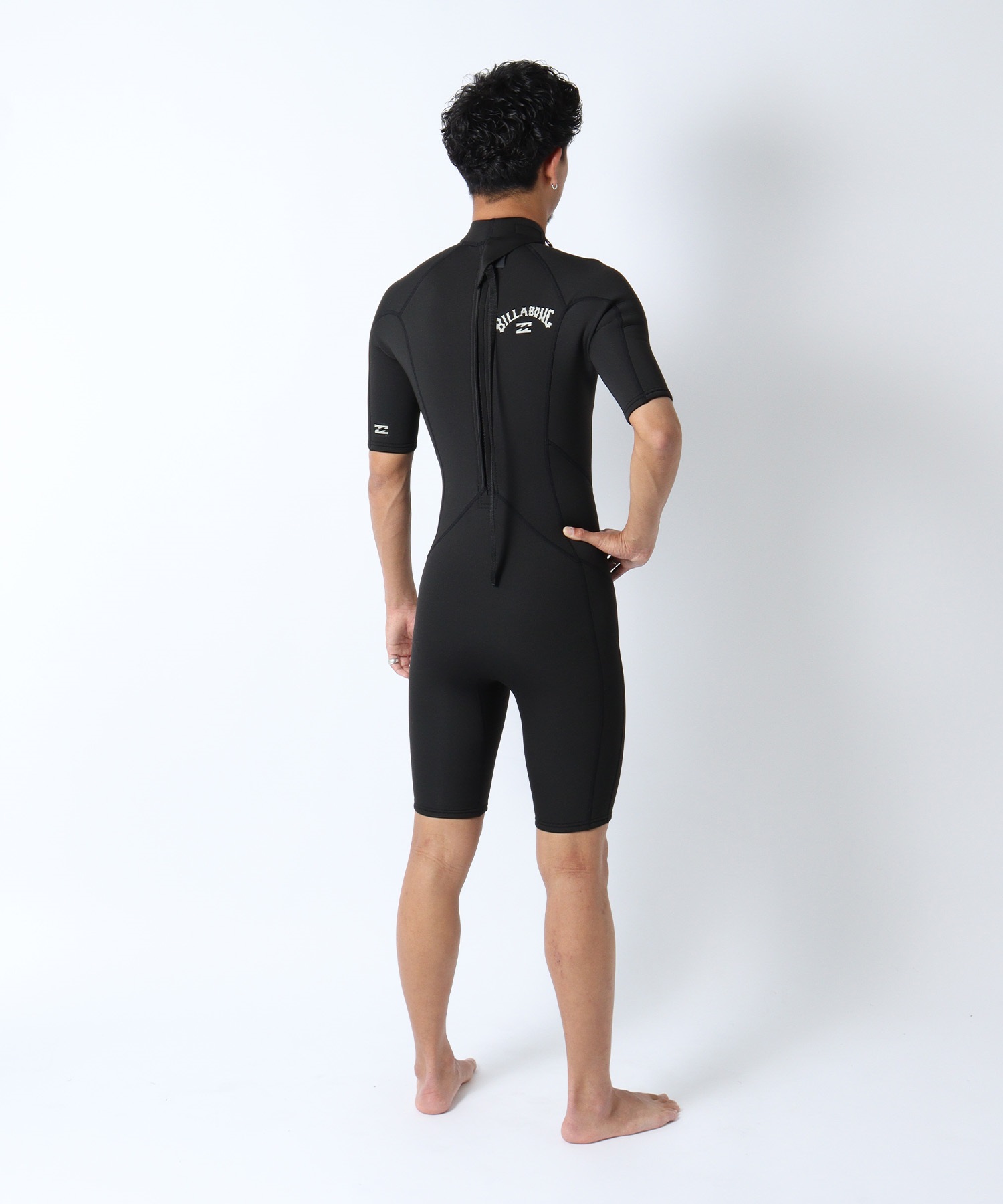 BILLABONG ビラボン バックジップ アブソリュート  BG018-002 ウェットスーツ スプリング メンズ(BLK-M)