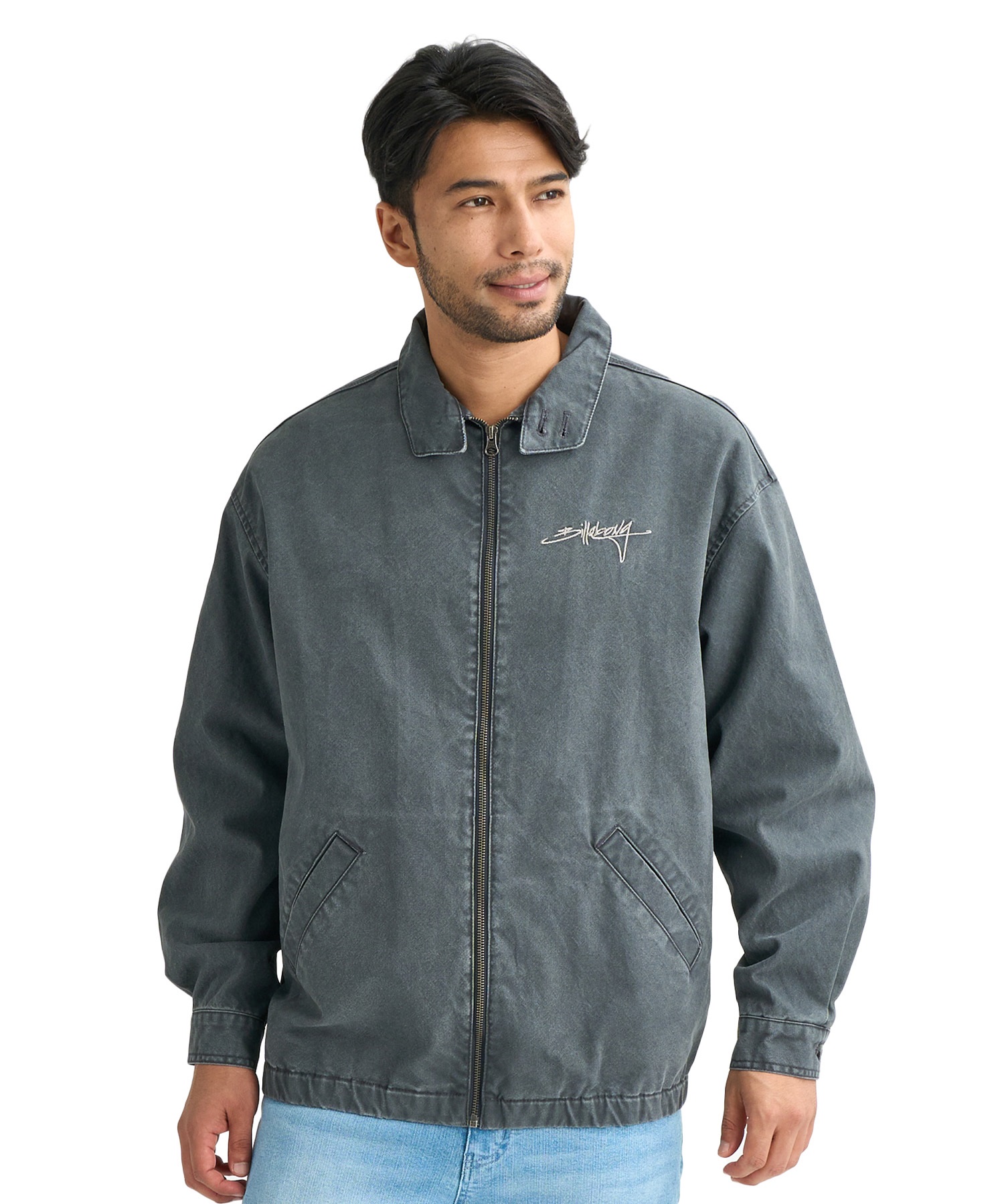 BILLABONG ビラボン ジャケット メンズ シンプル ZIP COATCH BG011750(BLK-M)