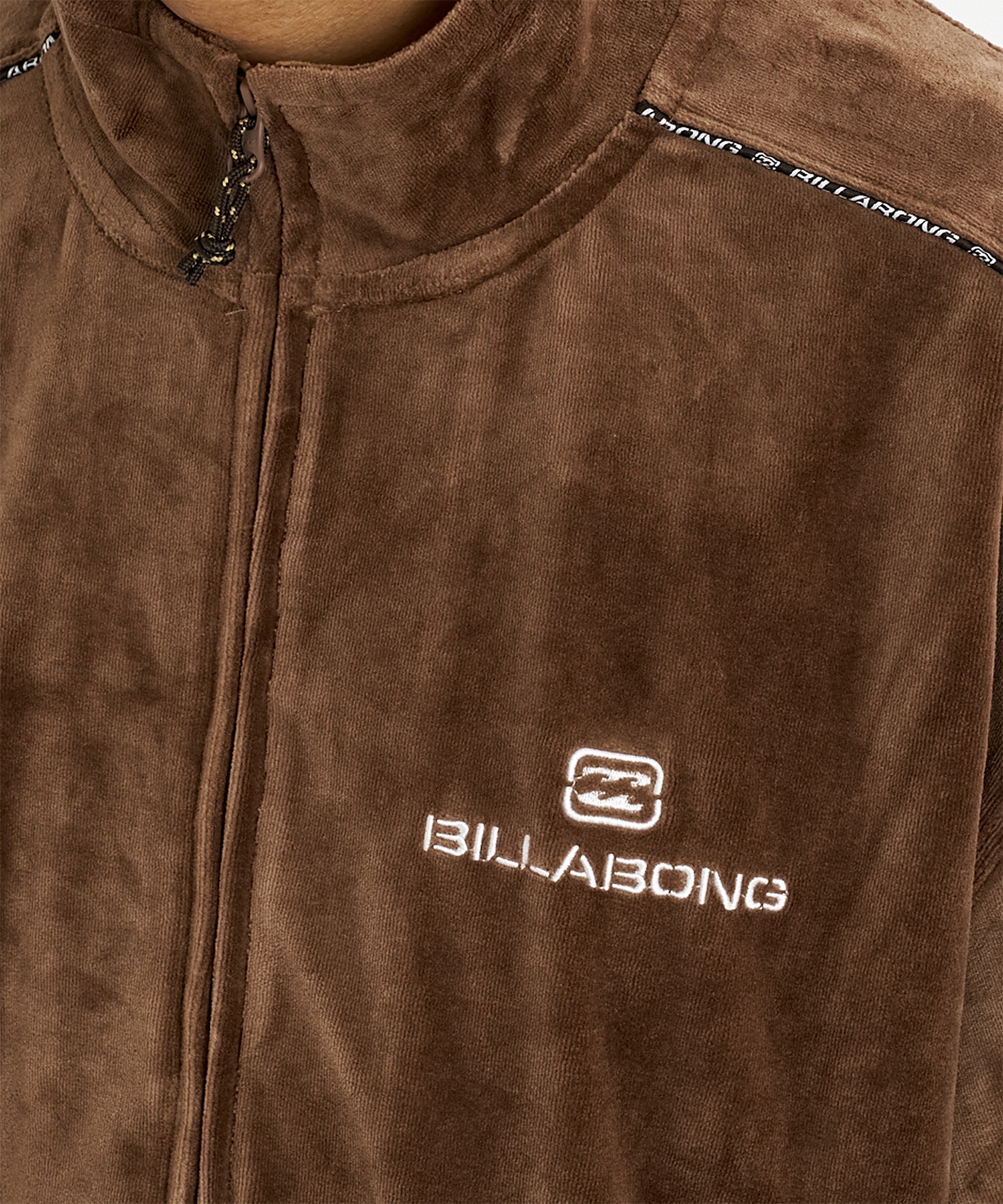 BILLABONG ビラボン ジャージ トラックジャケット メンズ ベロア TRACK