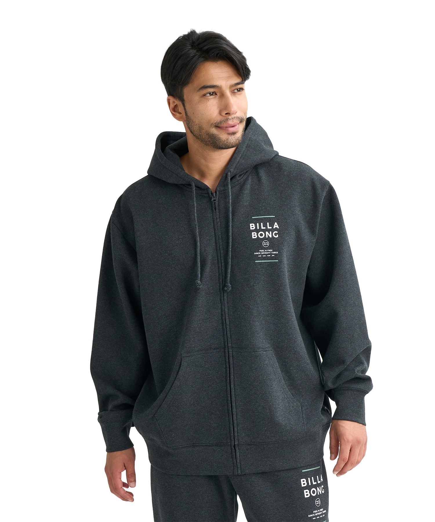 BILLABONG ビラボン ジップアップ パーカー メンズ セットアップ対応