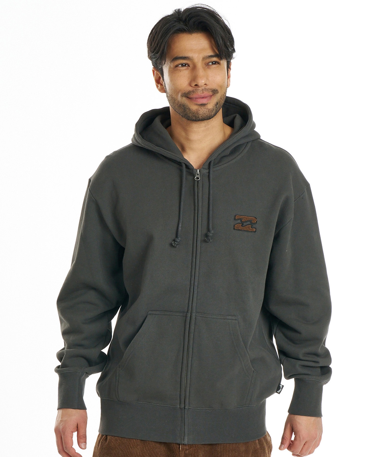 BILLABONG ビラボン ジップアップ パーカー フーディー メンズ 裏毛 BB