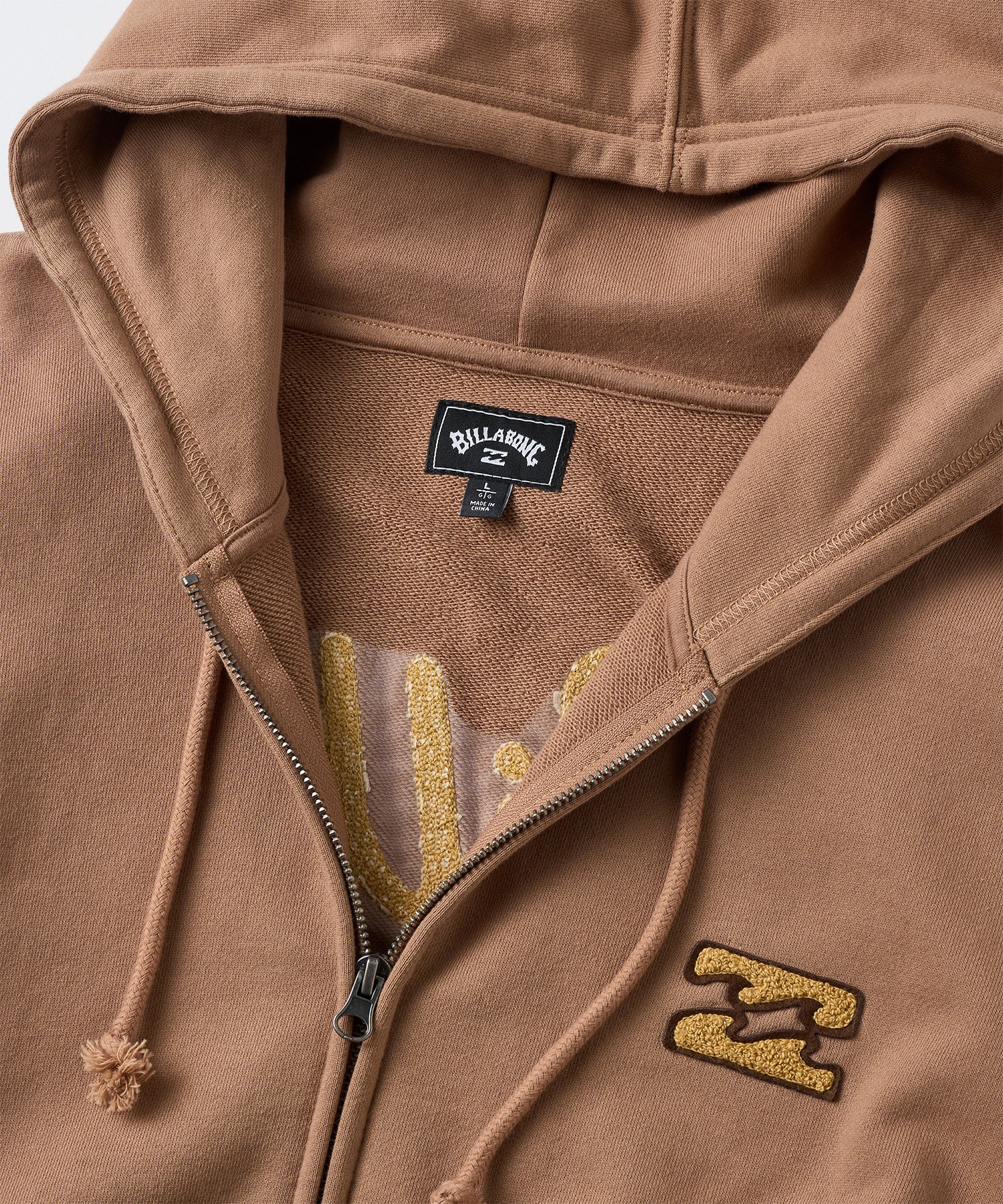 BILLABONG ビラボン ジップアップ パーカー フーディー メンズ 裏毛 BB
