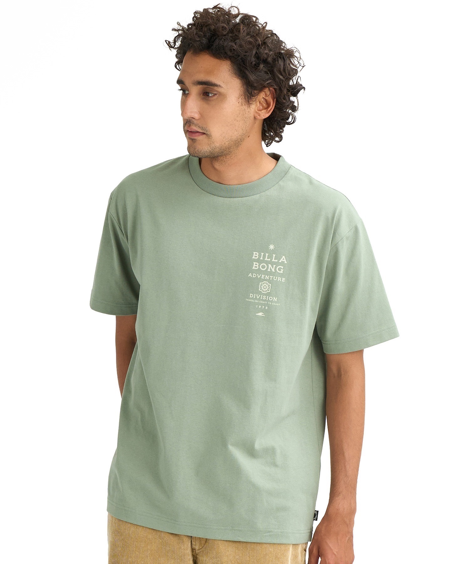 BILLABONG ビラボン 半袖 Tシャツ メンズ ロゴ バックプリント 接触冷 