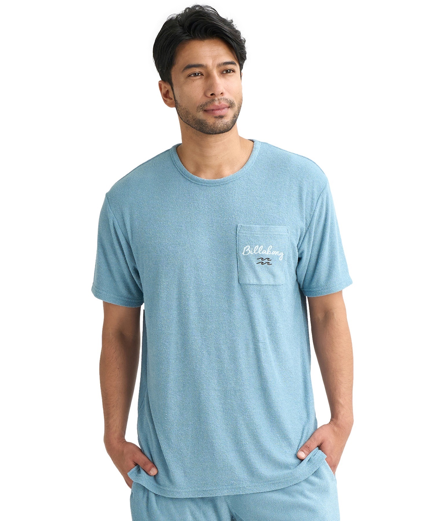 BILLABONG ビラボン 半袖 Tシャツ メンズ ポケT ロゴ バックプリント