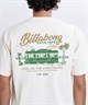 BILLABONG ビラボン × 江ノ電 コラボ 半袖 Tシャツ メンズ ロゴ バックプリント BG012214(CRM-M)