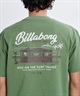 BILLABONG ビラボン × 江ノ電 コラボ 半袖 Tシャツ メンズ ロゴ バックプリント BG012214(CRM-M)