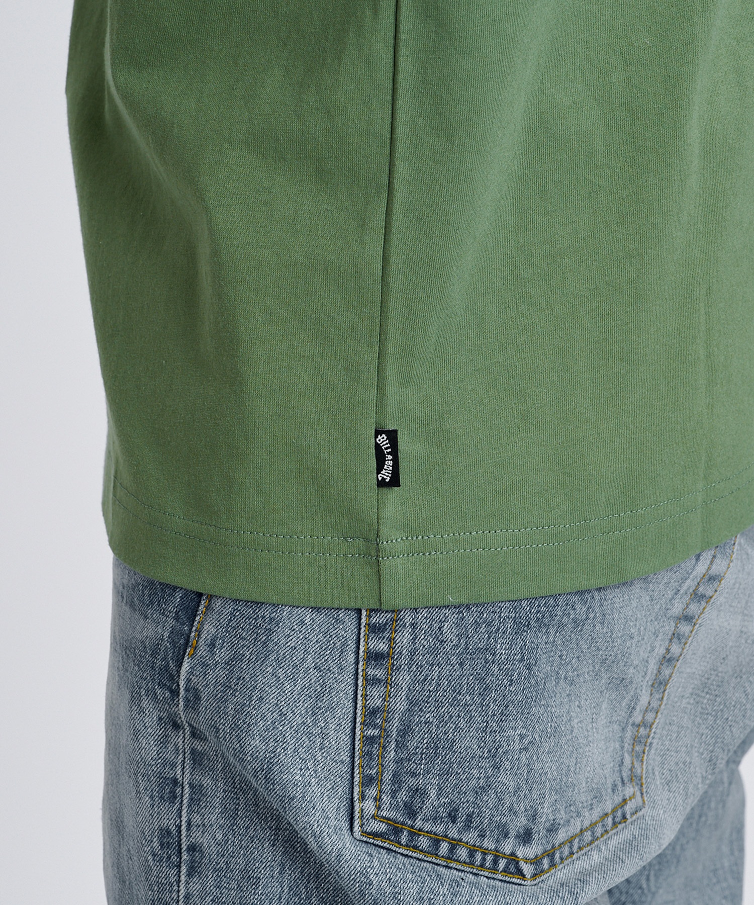 BILLABONG ビラボン × 江ノ電 コラボ 半袖 Tシャツ メンズ ロゴ バックプリント BG012214(CRM-M)