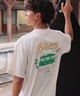 BILLABONG ビラボン × 江ノ電 コラボ 半袖 Tシャツ メンズ ロゴ バックプリント BG012214(CRM-M)
