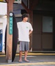 BILLABONG ビラボン × 江ノ電 コラボ 半袖 Tシャツ メンズ ロゴ バックプリント BG012214(CRM-M)