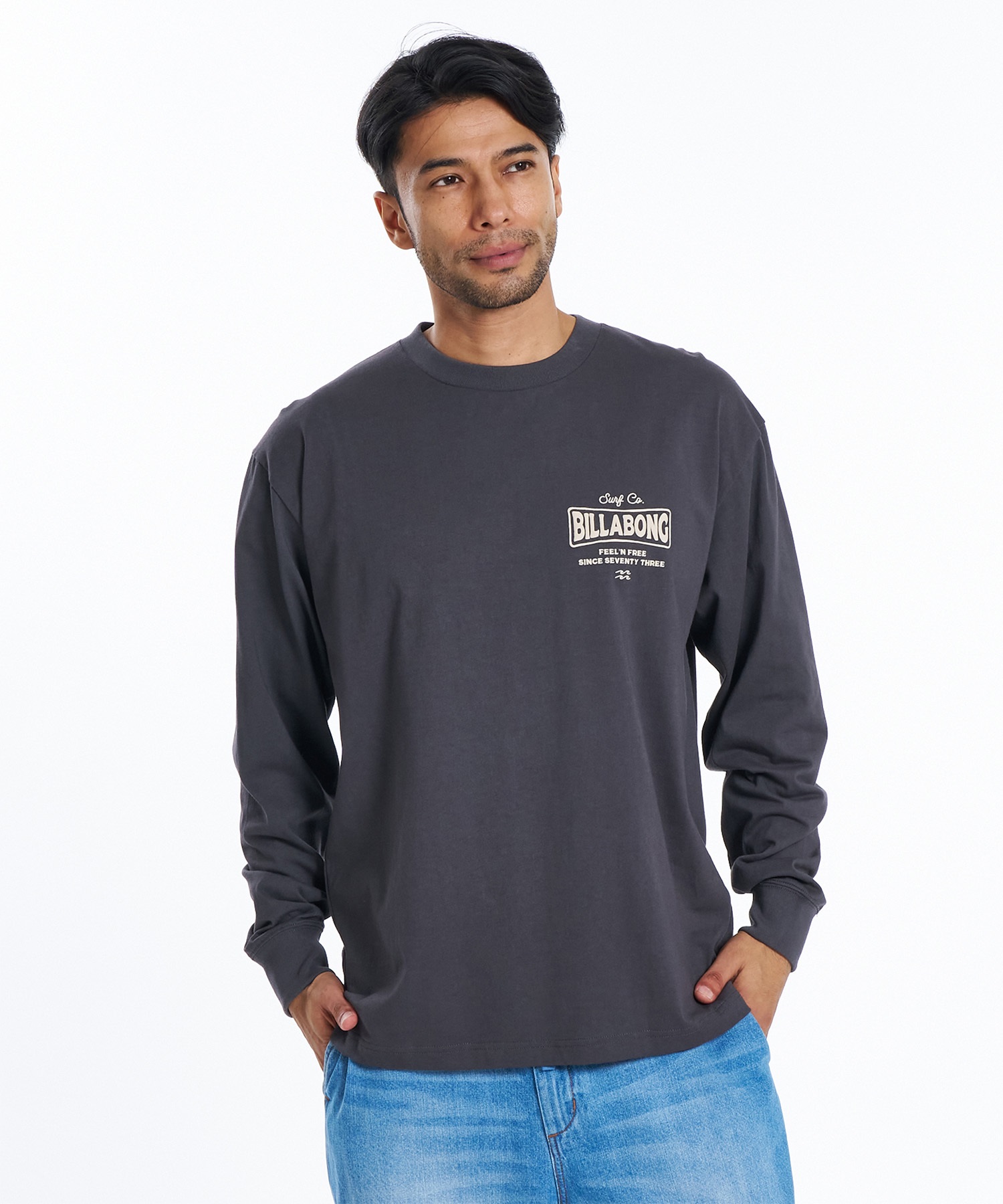 BILLABONG ビラボン 長袖 Tシャツ ロンT メンズ オーバーサイズ BEACH