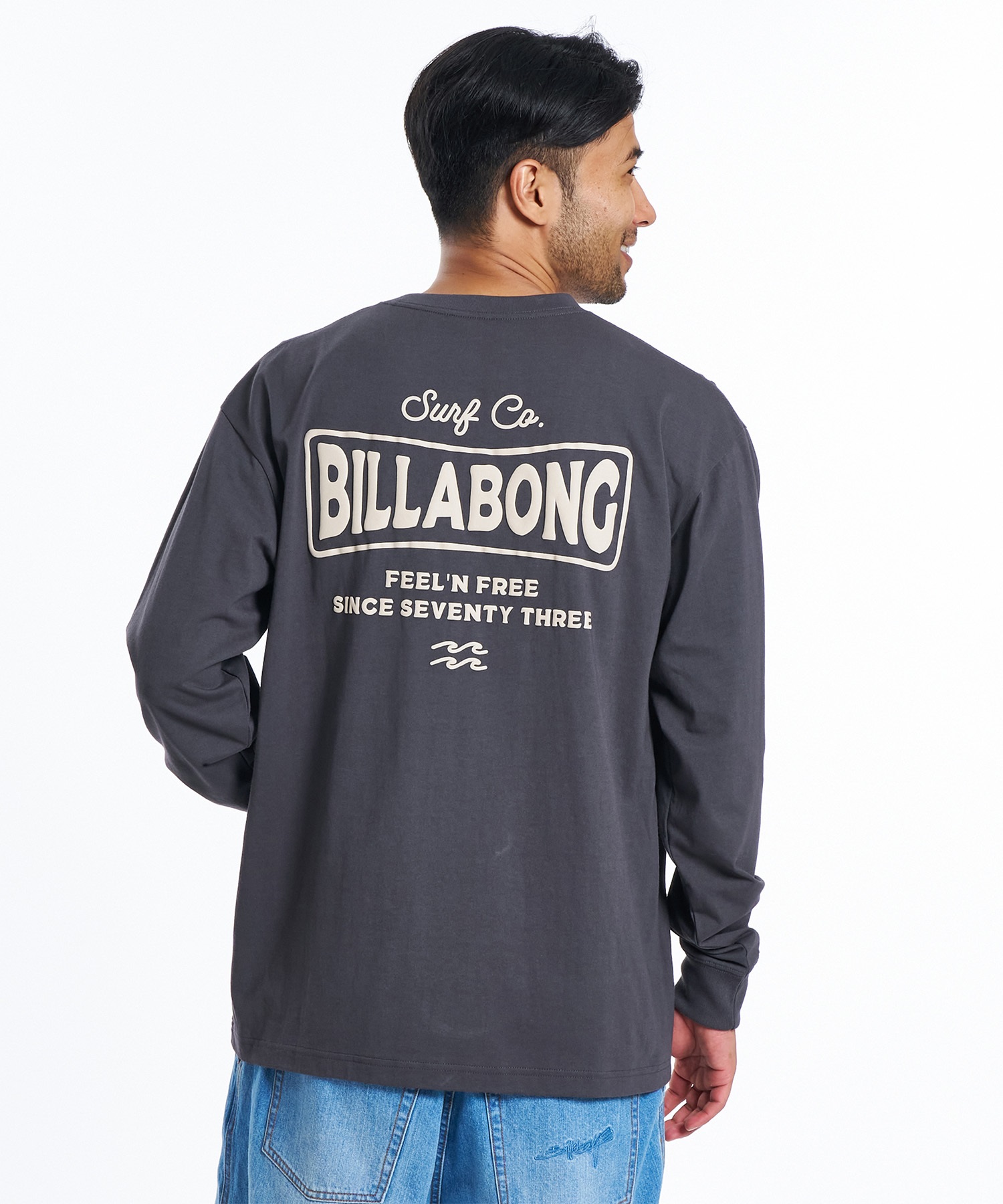 BILLABONG ビラボン 長袖 Tシャツ ロンT メンズ オーバーサイズ BEACH
