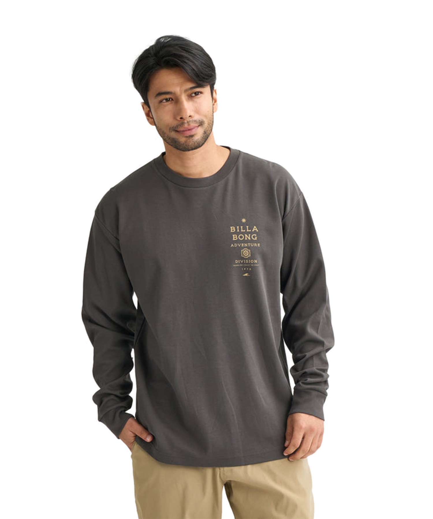 BILLABONG ビラボン 長袖 Tシャツ ロンT メンズ オーバーサイズ