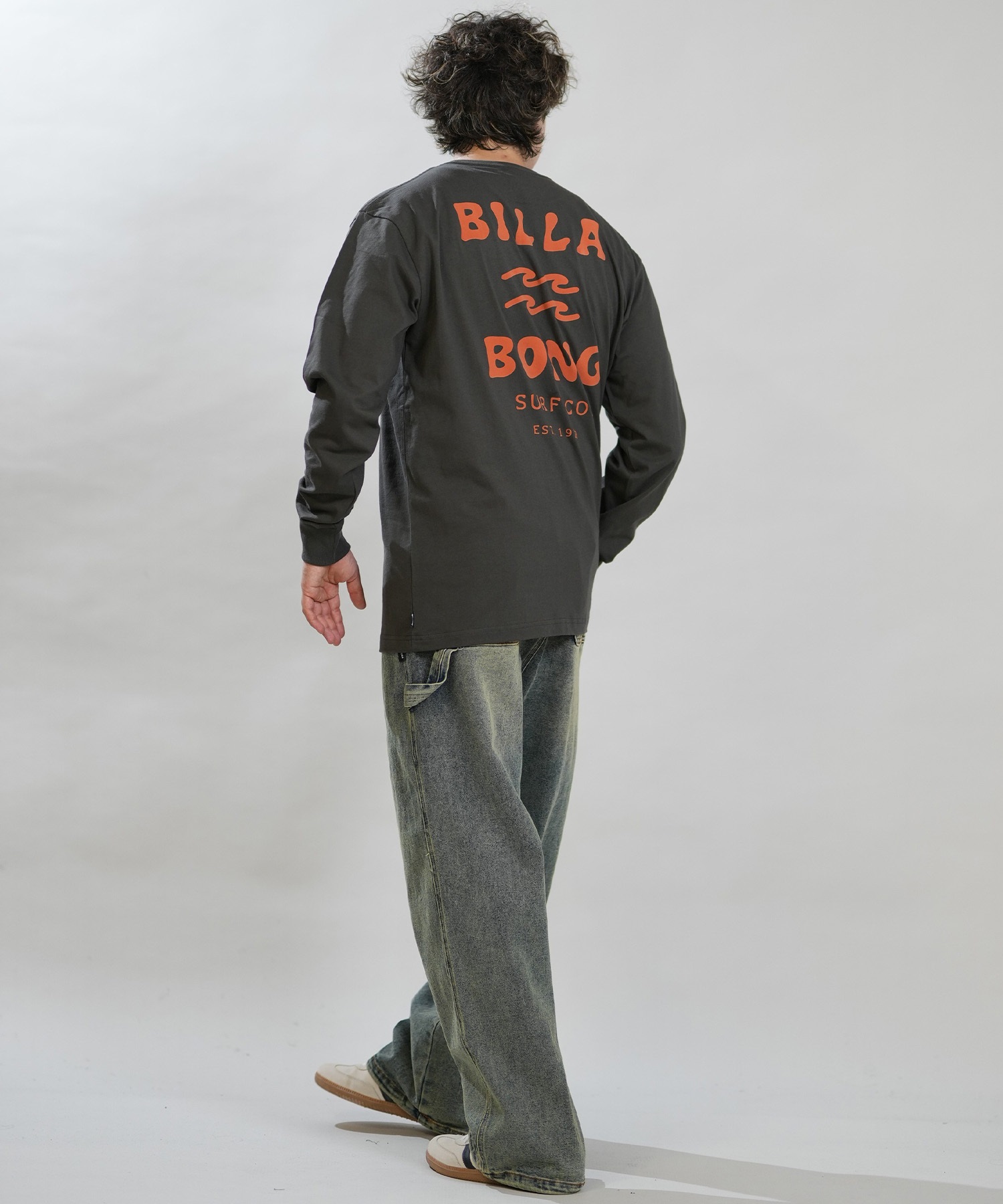 BILLABONG ビラボン 長袖 Tシャツ ロンT メンズ バックプリント ONE
